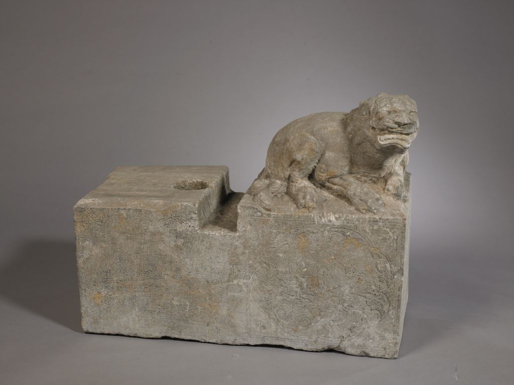 图片[2]-Stone lion door pillow-China Archive